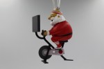 SPIN CLASS SANTA
