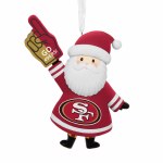 SAN FRANCISCO 49ERS SANTA