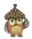 WISE OWL CHARM