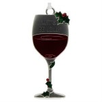 LETS BE JOLLY WINE GLASS