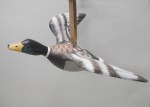 WOODEN MALLARD DUCK