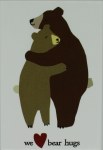 BEAR HUGS MAGNET