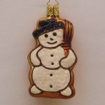 GINGERBREAD SNOWMAN INGE-GLASS