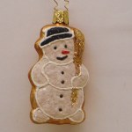 GINGERBREAD SNOWMAN INGE-GLAS