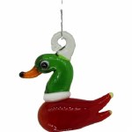 MALLARD DUCK MINI GLASS