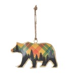 YELLOW PLAID BEAR