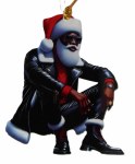BLACK COAT SANTA