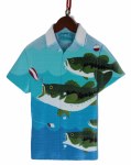 BLUE FISHING SHIRT