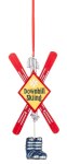 SIGN "DOWN HILL SKIING"