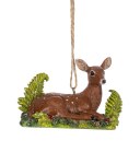 BROWN DOE LAYING DOWN