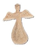 TAN ANGEL CHARM