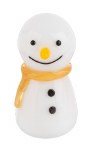YELLOW SNOWMAN CHARM
