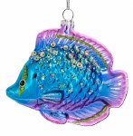 BLUE PURPLE FISH