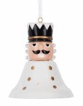 WHITE NUTCRACKER BELL