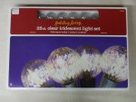 25 CT CLEAR IRIDESCENT LIGHT SET