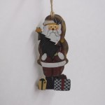 WOODEN SANTA