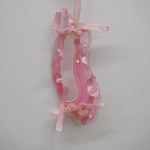 GLASS BALLERINA SLIPPERS