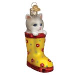 KITTEN IN RAIN BOOT