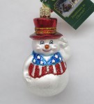 PATRIOTIC SNOWMAN