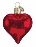 SHINY RED HEART