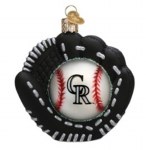 COLORADO ROCKIES BASEBALL MITT