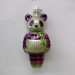 GLASS PANDA SOCK MONKEY