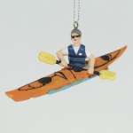 ORANGE KAYAK MEN RIDER
