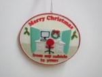 MERRY CHRISTMAS CUBICLE