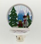 SNOWMAN SCENE NIGHT LIGHT