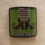 WITCH HALLOWEEN MAGNET