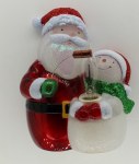 SANTA SNOWMAN NIGHT LIGHT