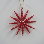 RED SNOWFLAKE