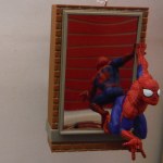 SPIDERMAN  SLINGING AND SWINGING