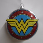 WONDER WOMAN GLASS LOGO