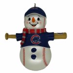 CHICAGO CUBS SNOWMAN