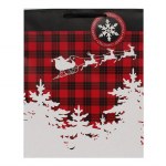 PLAID GIFT BAG
