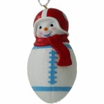 FOOTBALL SNOWMAN