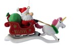 SANTA WITH UNICORN