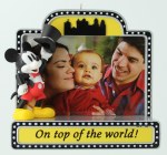 ON TOP OF THE WORLD DISNEY PICTURE FRAME