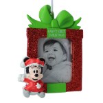 BABY'S FIRST CHRISTMAS PICTURE FRAME