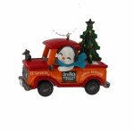 COMPUTER SERVICE TRUCK W TREE