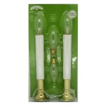 2 PK BO CANDLE LAMPS