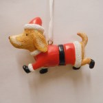 DACHSHUND SANTA