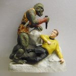 CAPTAIN KIRK & GORN ALIEN