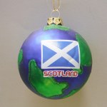 SCOTLAND GLASS BALL