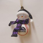 MLB ROCKIES SNOWMAN BALL