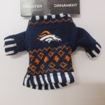 DENVER BRONCO'S KNIT SWEATER