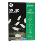 50 CT LED CLEAR MINI TEXTURED