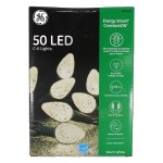 50 COUNT LED CLEAR C-6 TEXTURED