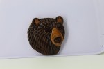 BEAR HEAD MAGNET